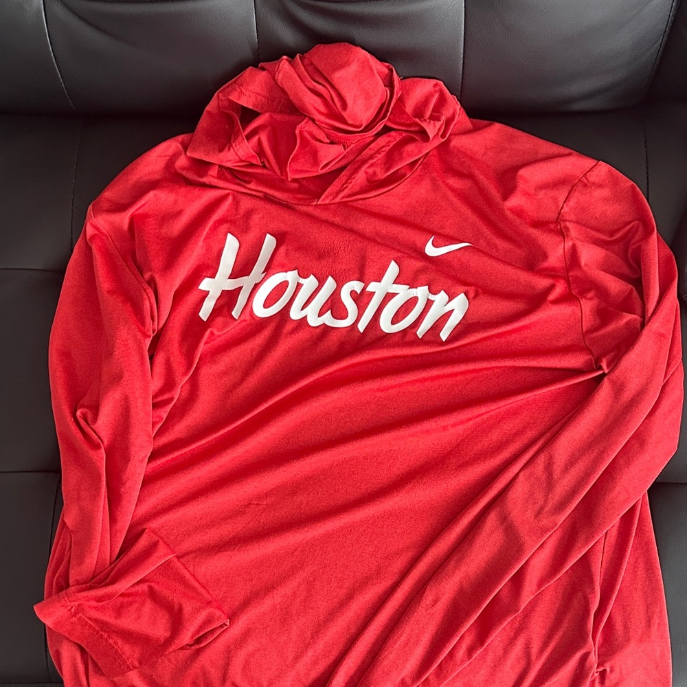 Nike Houston Red Pullover Hoodie